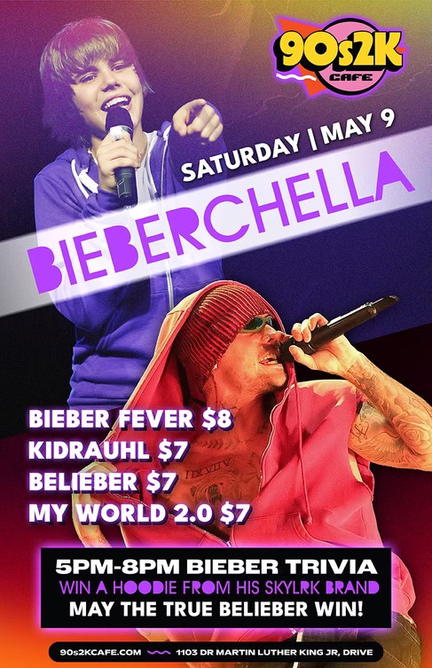 Bieberchella @ 90s2k